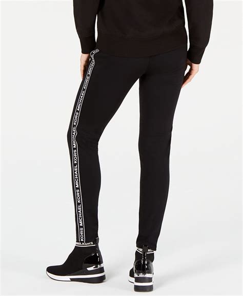 michael kors tights|michael kors jogger pants women.